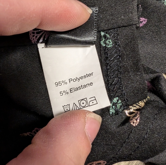 Multicolor shimmer butterfly halter top women's size 1X plus size - Picture 13 of 13